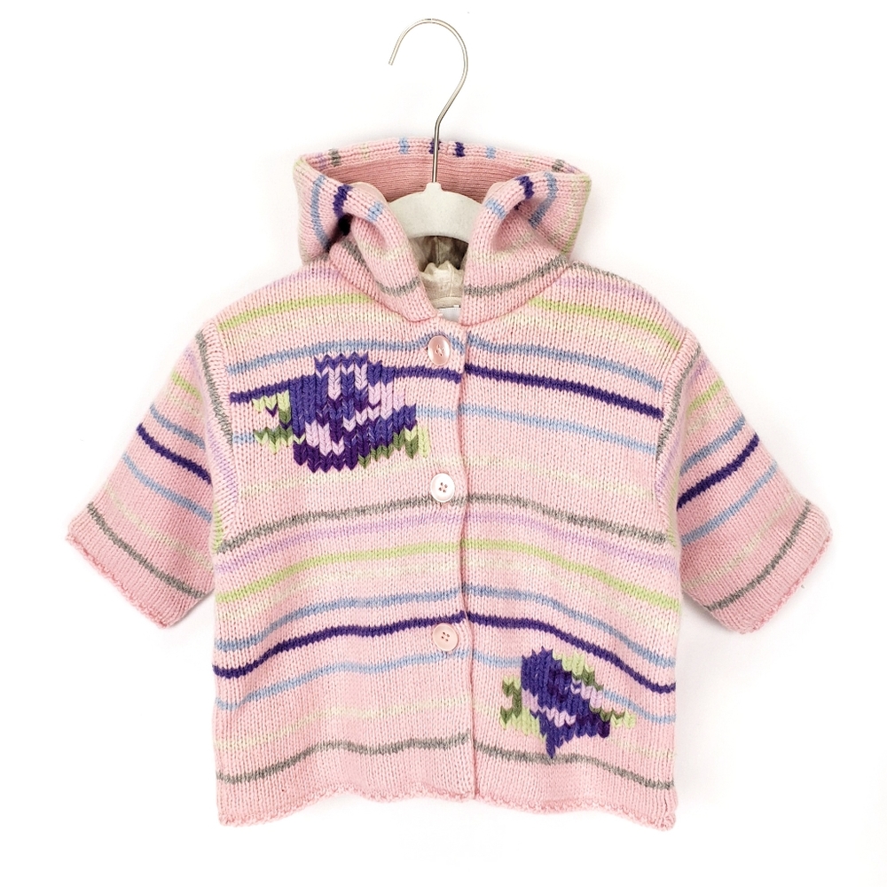 NWT Gap Lamb Wool Sweater Jacket for Baby Girls